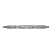 Faserschreiber Calli Brush grey