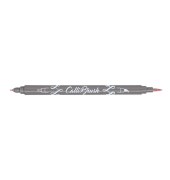 Faserschreiber Calli Brush red metallic
