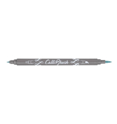 Faserschreiber Calli Brush blue metallic