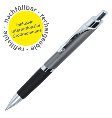 Kugelschreiber 32064/3D, schwarz, M