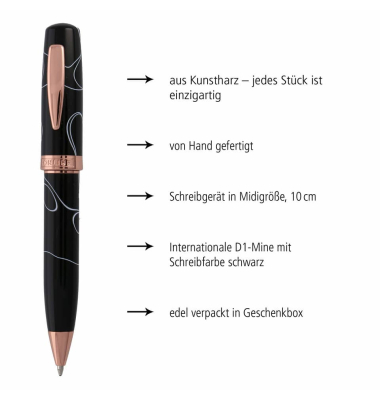 Kugelschreiber 44035, schwarz, M