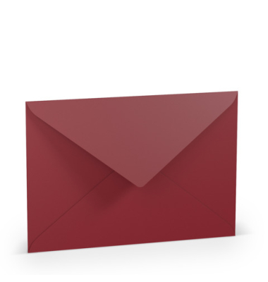 Versandtaschen 1103011072, C5, nassklebend, 100g, rosso