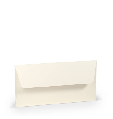 Briefumschlag DL ivory