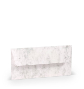 Briefumschlag 16409114, DIN lang, haftklebend, 100g, grau marmora