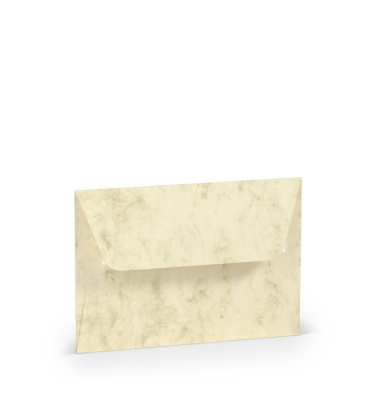 Briefumschlag C6 chamois marmora
