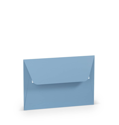 Briefumschlag C6 d.blau