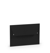 Briefumschlag C6 schwarz
