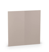 Briefkarten 1103069049 Din lang Hoch doppelt 220g planliegend taupe