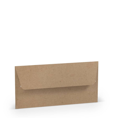 Briefumschlag 16409162, DIN lang, haftklebend, 100g, kraft