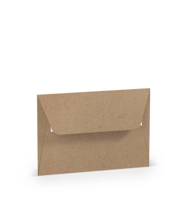 Briefumschlag 16409262, C6, haftklebend, 100g, kraft