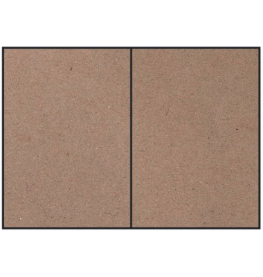 Briefkarten 1103072062 DIN B6  Hoch doppelt 220g planliegend kraft
