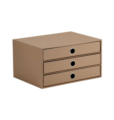 Schubladenbox Soho kraft