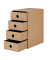 Schubladenbox Soho kraft