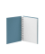 Notizbuch 1875452151, denim, blanko, 80 Blatt