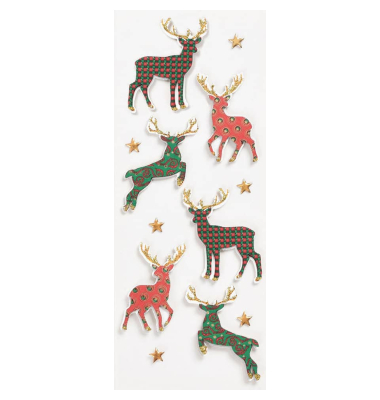 Weihnachtsetikett