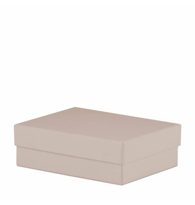 Aufbewahrungskarton Metallic taupe