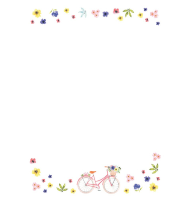 Design Papier Flower Ride