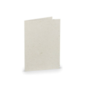 Briefkarten 164019623 DIN B6  Hoch doppelt terra vanilla