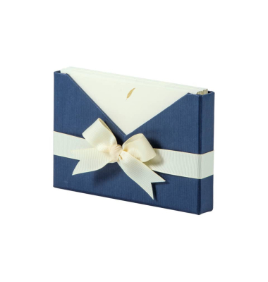 Briefkarten 18211670001 Hei&szlig;folie gold creme