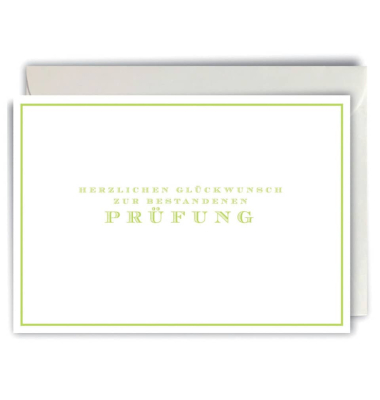 Briefkarten 11901804004 zur Pr&uuml;fung