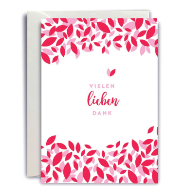 Briefkarten 11901814006 Vielen Dank