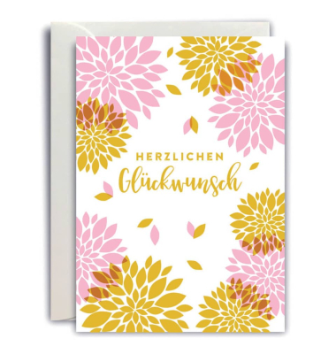 Briefkarten 11901814017 Herzlichen Gl&uuml;ckwunschHerzlichen Gl&uuml;ckwunsch