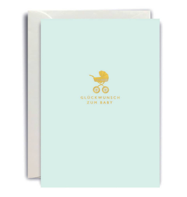 Briefkarten 11901822004 Gl&uuml;ckwunsch Baby