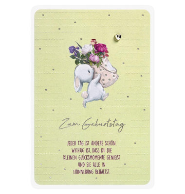 Geburtstagskarten 7851021-2 116mm x 166mm (BxH) bunt
