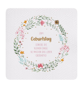 Geburtstagskarten 7852006-2 150mm x 150mm (BxH) Geburtstag mehrfarbig