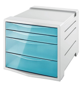 Schubladenbox Colour'Ice h.graublau