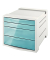 Schubladenbox Colour'Ice h.graublau