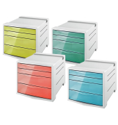 Schubladenbox Colour'Ice sortiert