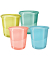 Papierkorb 626290, 14 Liter, rund, gr&uuml;n/transparent