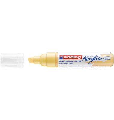 Acrylmarker 5-10mm pastellgelb