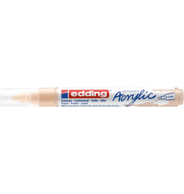 Acrylmarker 2-3mm warmbeige