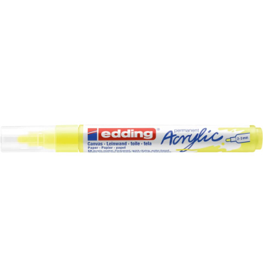 Acrylmarker 2-3mm neongelb
