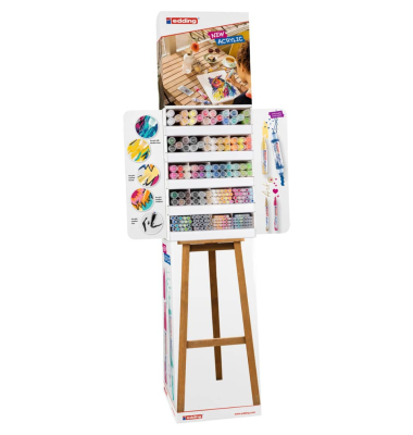 Thekendisplay Acrylic Bulk sortiert
