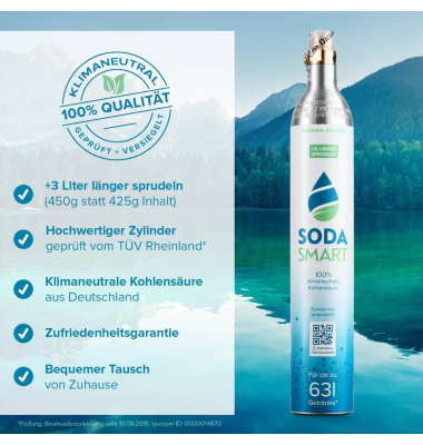 Starter-Set CO&sup2; Zylinder Kohlens&auml;ure