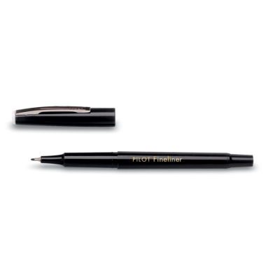 Fineliner, 4103001, schwarz (Schreibfarbe: schwarz), 0,4mm