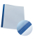 Thermomappe Leinen A4 blau