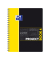 Projektbook A4+ 80Bl kar. sort