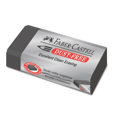 Radierer DUST-FREE  schwarz