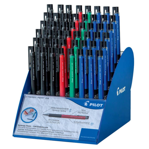 48 Stück Pilot Tintenroller Synergy sortiert  Pilot