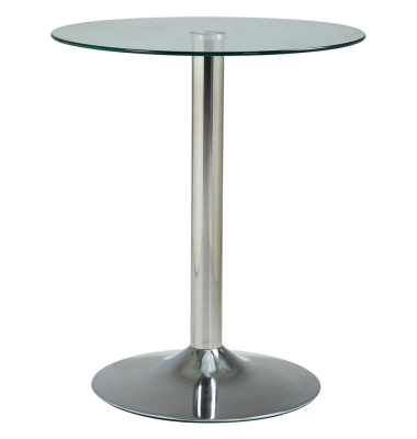 Glastisch rund 70cm H&ouml;he  &Oslash; 60cm
