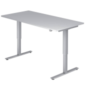 Schreibtisch 160x80cm grau