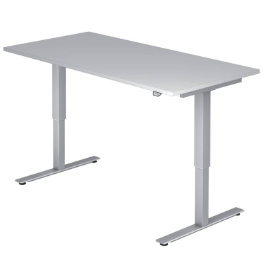 Schreibtisch 160x80cm grau