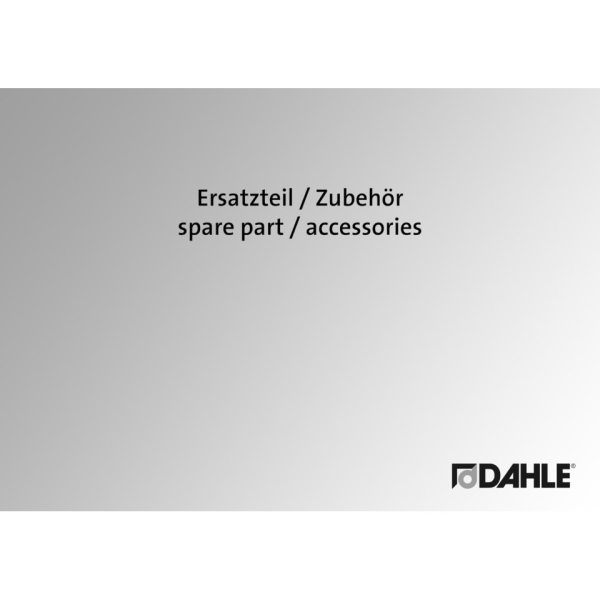 Dahle Ersatzmesser 502 Serie  Dahle