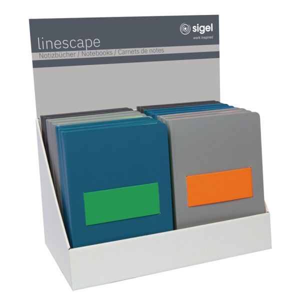 16 Stück Sigel Notizbuch SF504, sortiert  Sigel