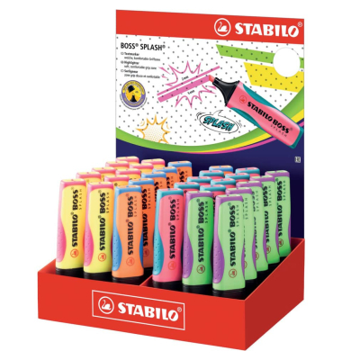 Textmarker 75/30-1, Display (30 #), farbig sortiert, 2-5mm Keilspitze