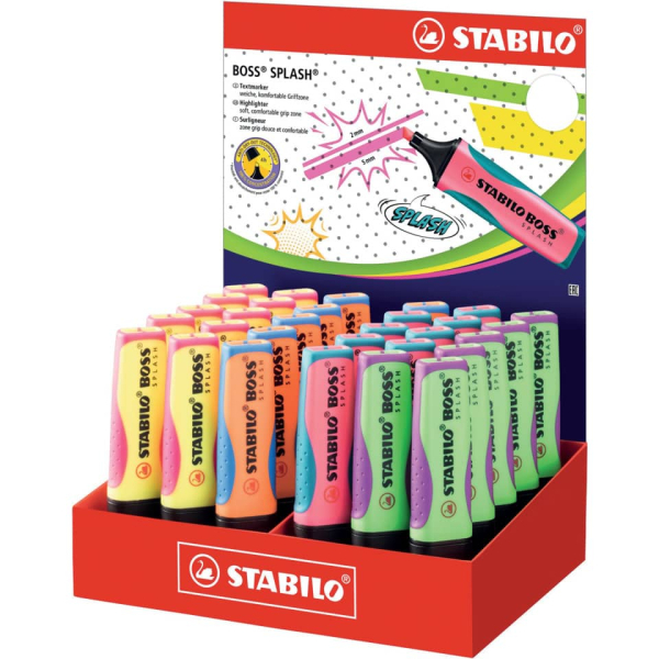 30 Stück Stabilo Textmarker 75/30-1,   Stabilo